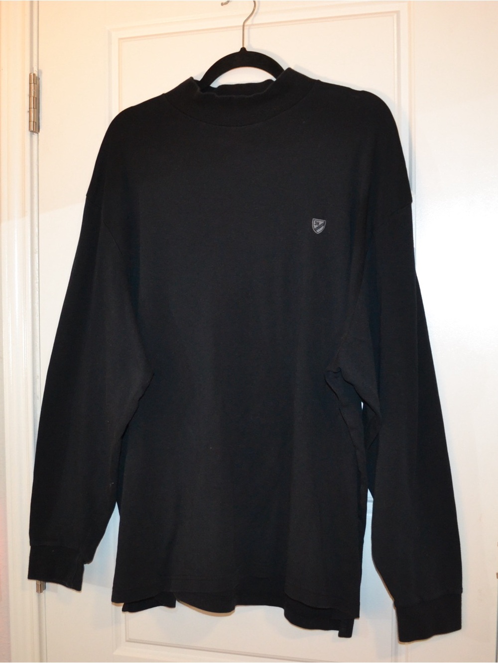 Daniel Cremieux Black Long-Sleeve Crewneck Sweatshirt